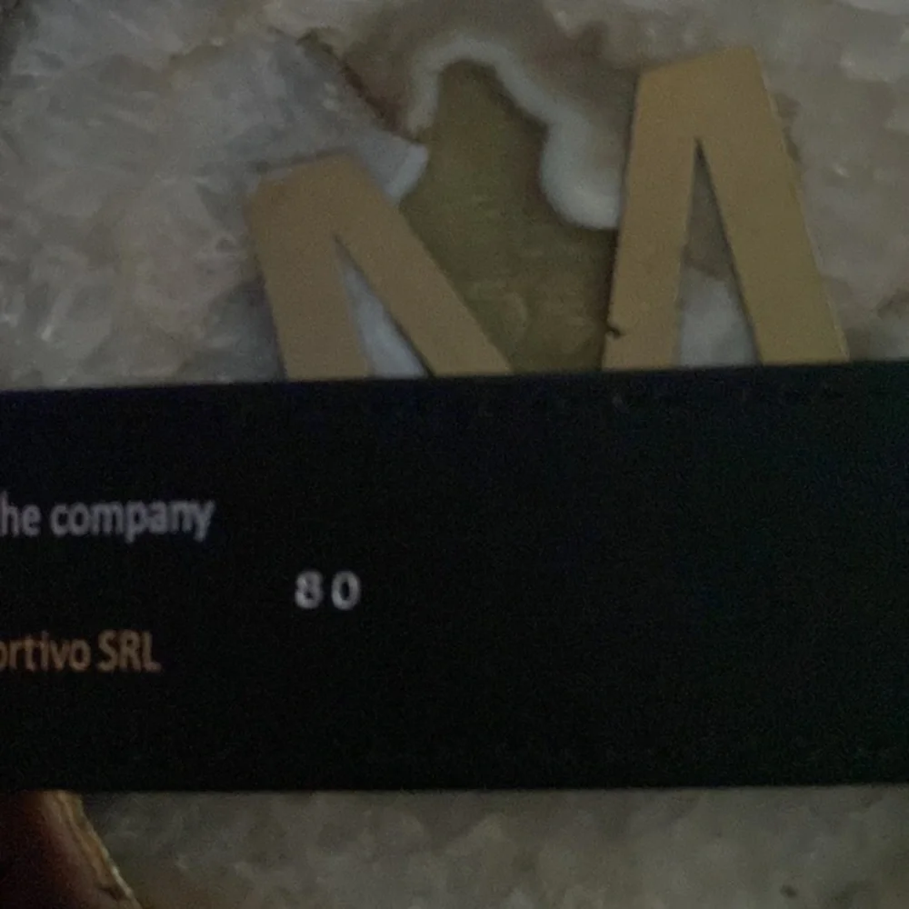 VITALIA MADE IN ITALY New Textured Leather Belt